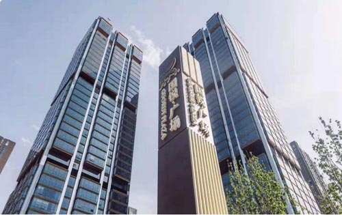 国锐广场入口